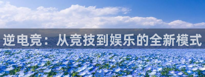 泛亚电竞精选：逆电竞：从竞技到娱乐的全新模式